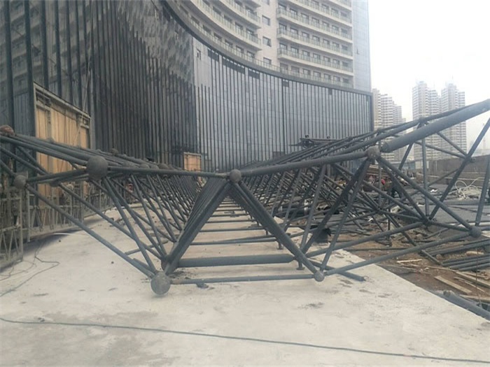 永康万豪酒店雨棚网架